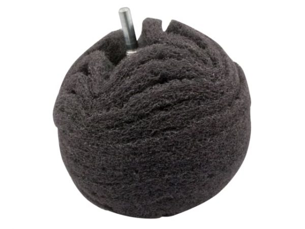 Scruff Ball 75mm / 3in Grey Ultra Fine FLEBA360