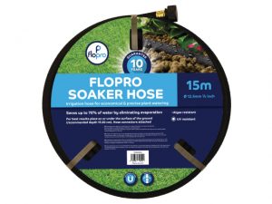 Flopro Soaker Hose 15m 12.5mm (1/2in) Diameter FLO70300036