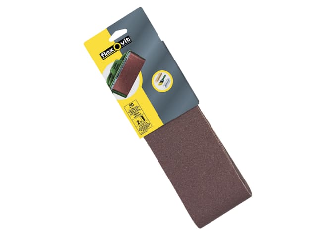 Cloth Sanding Belts 610 x 100mm Medium 80G (Pack 4) FLV26813