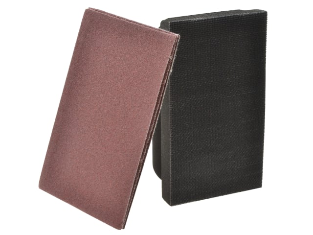 Hook & Loop Sanding Block Kit Assorted 70 x 125mm (Pack 3) FLV56830 - Image 3