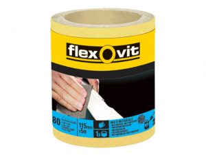 High Performance Sanding Roll 115mm x 5m Extra Coarse 40G FLV69909