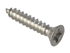 Self-Tapping Screw Pozi Compatible CSK A2 SS 3/4in x 8 ForgePack 30 FOR184638