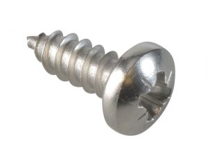 Self-Tapping Screw Pozi Compatible Pan A2 SS 1/2in x 10 ForgePack 25 FOR185239