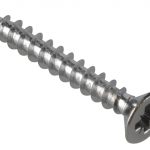 Multi-Purpose Screw Pozi Compatible CSK Chrome Plated 4.0 x 30mm ForgePack 30 FOR185413
