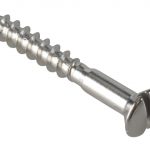 Multi-Purpose Screw SL Raised Head Chrome Plated 4.0 x 30mm ForgePack 30 FOR185567