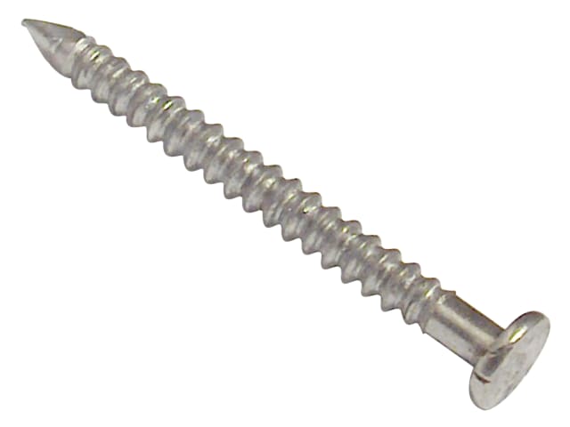 Annular Ring Shank Nail Bright Finish 25mm Bag Weight 500g FORAR25B500