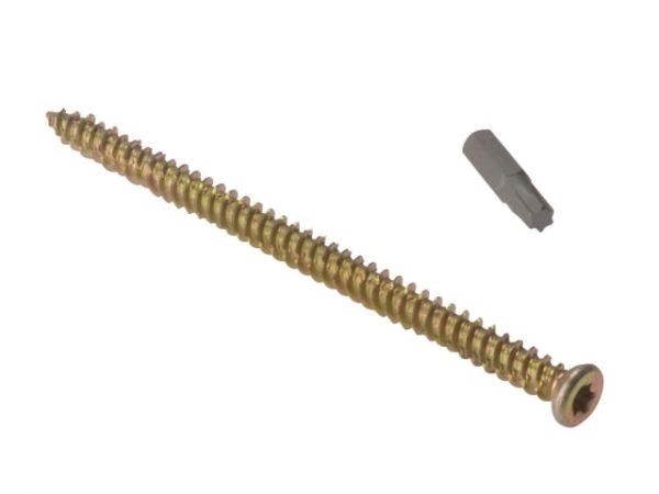 Concrete Frame Screw Torx® Compatible High-Low Thread ZYP 7.5 x 42mm Bag 10 FORCFS42G
