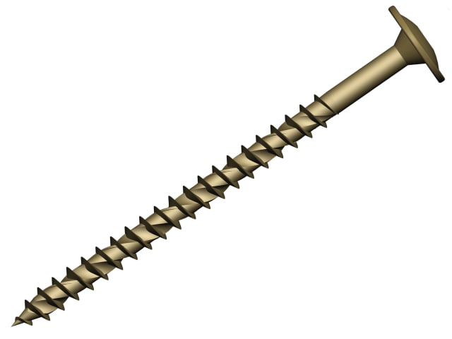 Wafer Head Torx® Compatible Construction T40 Screws Tan 8x340mm Tub 20 FORCS8340