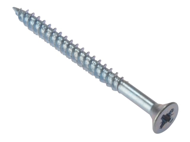 General Purpose Pozi Compatible Screw CSK TT ZP 1in x 8 Box 200 FORCSK18Z