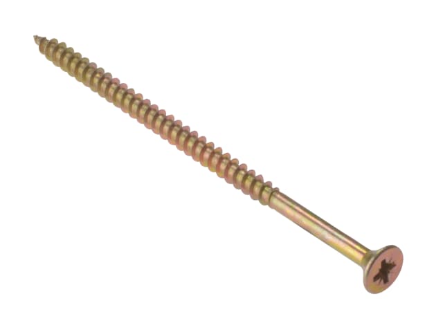General Purpose Pozi Compatible Screw CSK TT ZP 4in x 12 Box 100 FORCSK412Z
