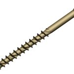 ForgeFast TORX® Compatible Decking Screws CSK Tan 4.5x60 T25 Tub 500 FORDS4560TT