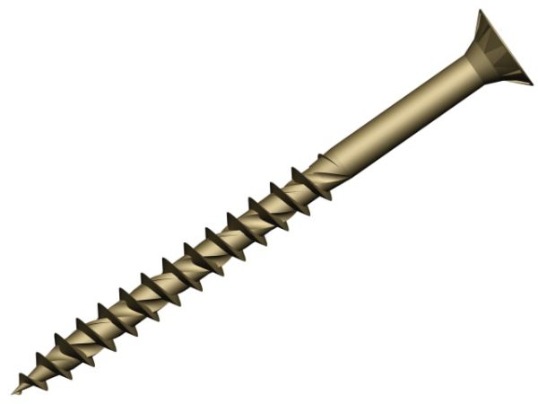 ForgeFast TORX® Compatible Decking Screws CSK Tan 4.5x75 T25 Tub 400 FORDS4575TT