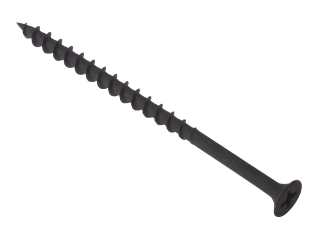 Drywall Screw Phillips Bugle Head SCT Black Phosp 3.5 x 55mm Bulk 500 FORDWS55BP