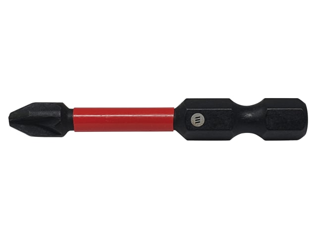 ForgeFast Pozidriv Compatible Impact Bit PZ1 x 50mm (Card 2) FORFFPZ150