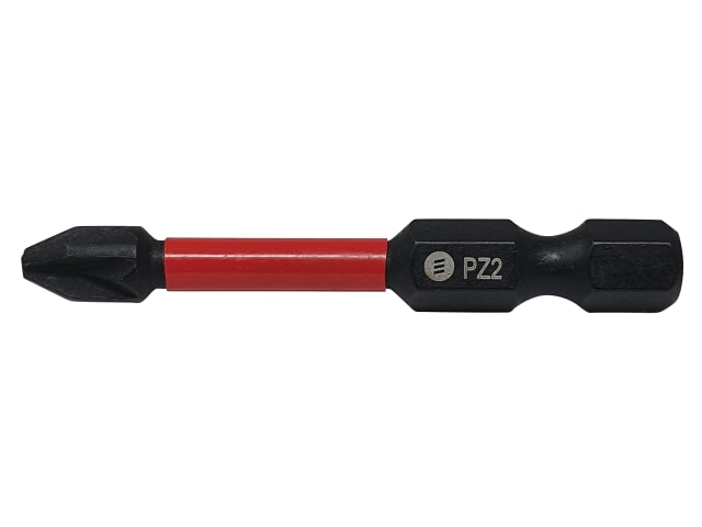 ForgeFast Pozidriv Compatible Impact Bit PZ2 x 50mm (Card 2) FORFFPZ250