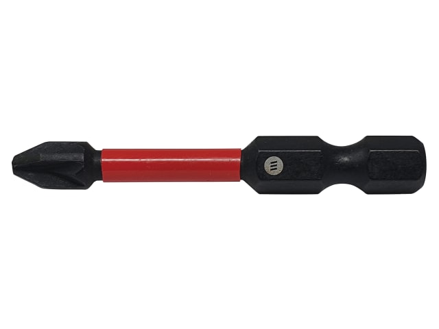 ForgeFast Pozidriv Compatible Impact Bit PZ2 x 50mm (Box 5) FORFFPZ2505