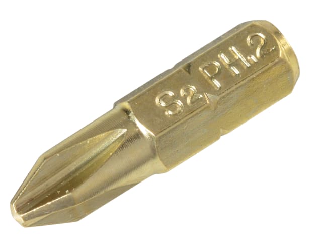 Phillips Compatible Bit PH2 x 25mm (Pack 10) FORFM10PH2 - Toolriffic