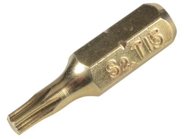 TORX® Compatible Bit T15 x 25mm (Pack 10) FORFM10TX15
