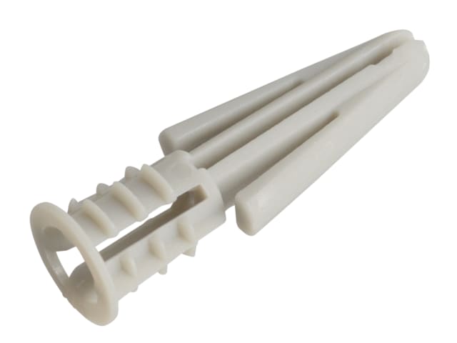 Nylon Plasterboard Plugs 4mm Forge Pack 10 FORFPCFN10 - Image 2