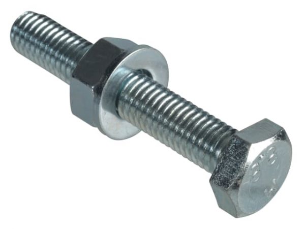 High Tensile Set Screw ZP M10 x 60mm Forge Pack 2 FORFPHBN1060