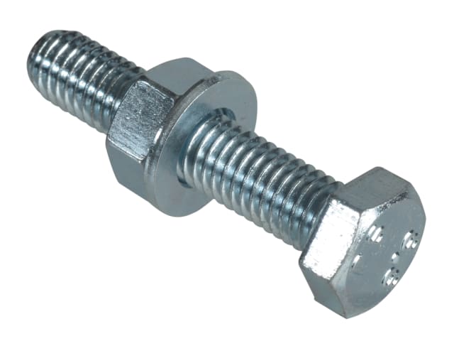 High Tensile Set Screw ZP M8 x 40mm Forge Pack 4 FORFPHBN840