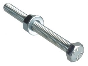 High Tensile Set Screw ZP M8 x 80mm Forge Pack 2 FORFPHBN880