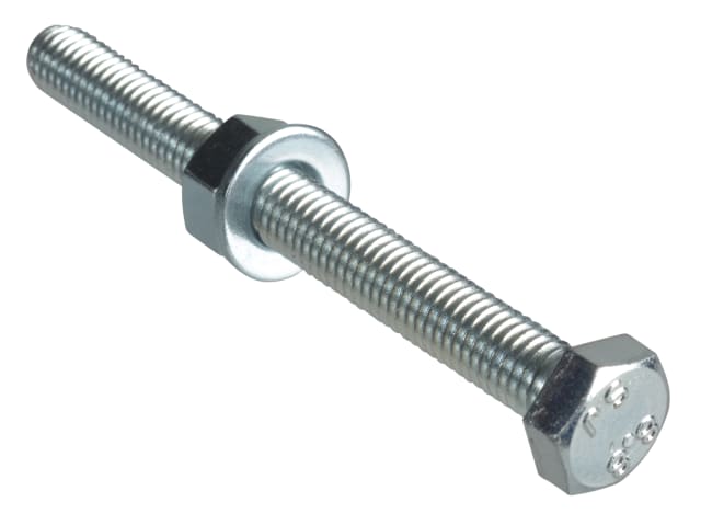 High Tensile Set Screw ZP M8 x 80mm Forge Pack 2 FORFPHBN880