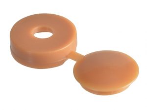 Hinged Cover Caps Light Brown No.6-8 Forge Pack 20 FORFPHCC4
