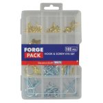 Hook & Screw Eye Kit ForgePack 102 Pieces FORFPHESET