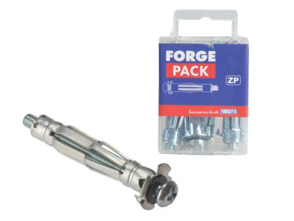 Cavity Wall Anchor Zinc Plated M6 x 52mm ForgePack 6 FORFPMCA652 - Image 2
