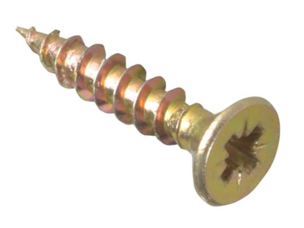 Multi-Purpose Pozi Compatible Screw CSK ST ZYP 3.0 x 16mm Forge Pack 50 FORFPMP316Y