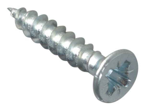Multi-Purpose Pozi Compatible Screw CSK ST ZP 3.5 x 20mm Forge Pack 45 FORFPMP3520Z
