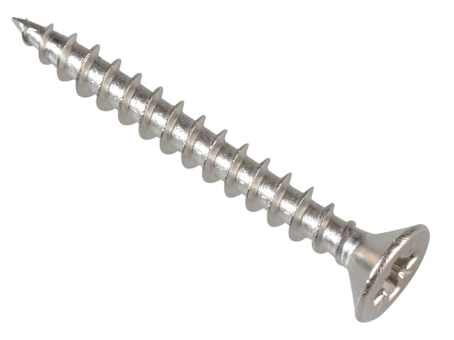 Multi-Purpose Pozi Compatible Screw CSK ST S/Steel 3.5 x 30mm Forge Pack 30 FORFPMP3530S