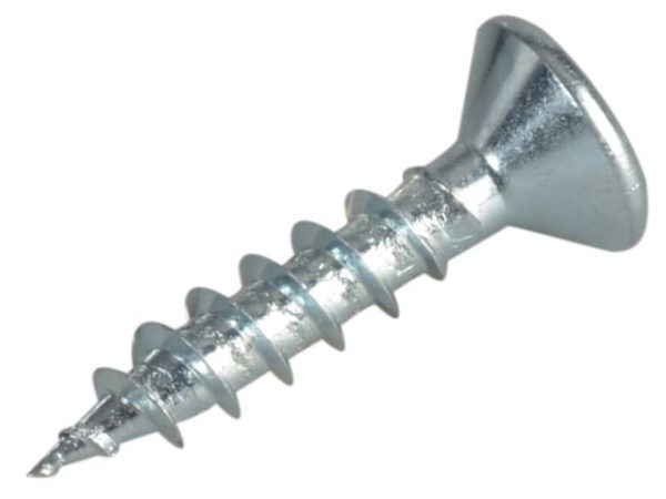 Multi-Purpose Pozi Compatible Screw CSK ST ZP 4.0 x 20mm Forge Pack 40 FORFPMP420Z - Image 2