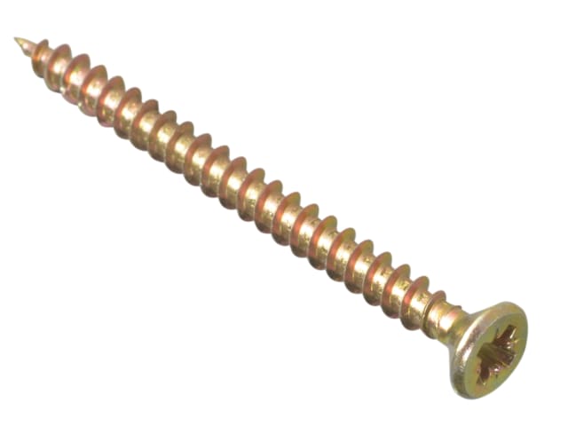 Multi-Purpose Pozi Compatible Screw CSK ST ZYP 4.0 x 50mm Forge Pack 15 FORFPMP450Y