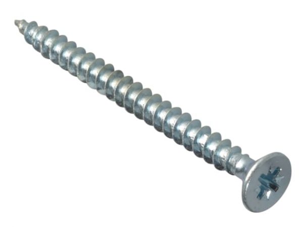 Multi-Purpose Pozi Compatible Screw CSK ST ZP 5.0 x 60mm Forge Pack 10 FORFPMP560Z