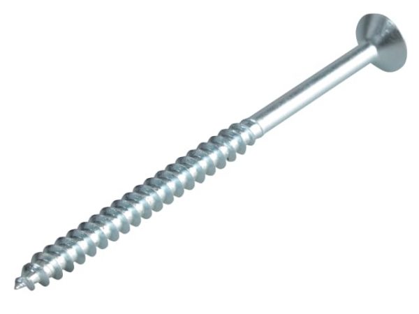 Multi-Purpose Pozi Compatible Screw CSK ST ZP 5.0 x 80mm Forge Pack 8 FORFPMP580Z - Image 2