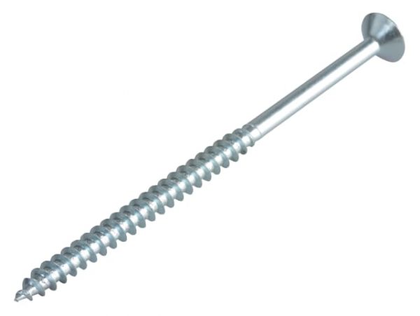 Multi-Purpose Pozi Compatible Screw CSK ST ZP 5.0 x 90mm Forge Pack 8 FORFPMP590Z - Image 2