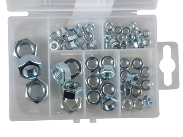 Hexagon Nut Kit ForgePack 70 Piece FORFPNUTSET - Image 2