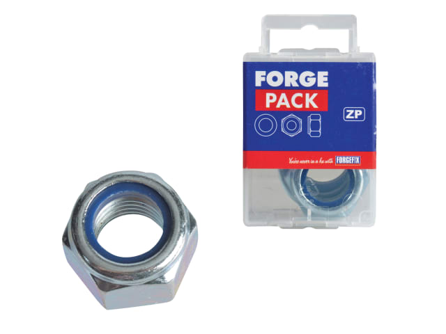 Nyloc Nuts & Washers Zinc Plated M20 ForgePack 2 FORFPNYL20 - Image 3