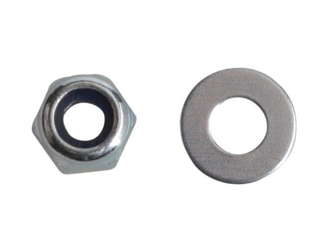 Nyloc Nuts & Washers Zinc Plated M3 ForgePack 60 FORFPNYL3