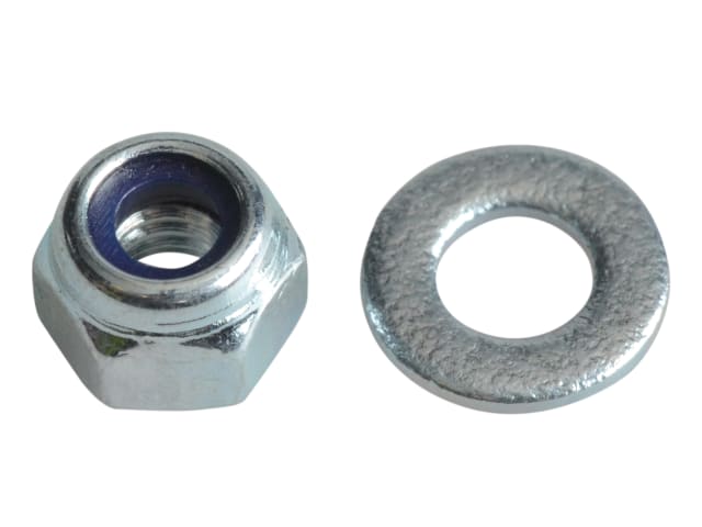 Nyloc Nuts & Washers Zinc Plated M3 ForgePack 60 FORFPNYL3 - Image 2