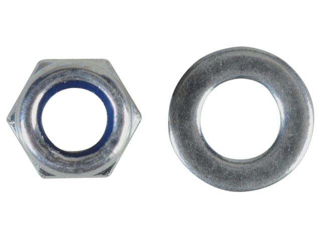 Nyloc Nuts & Washers Zinc Plated M5 ForgePack 40 FORFPNYL5