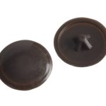 Pozi Compatible Cover Cap Dark Brown No.6-8 Forge Pack 50 FORFPPCC1