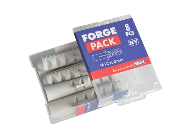 Nylon Expansion Wall Plug Rimless M12 x 60mm Forge Pack 8 FORFPRIM1260 - Image 3