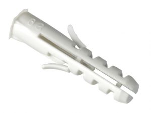 Nylon Expansion Wall Plug Rimless M6 x 30mm Forge Pack 40 FORFPRIM630