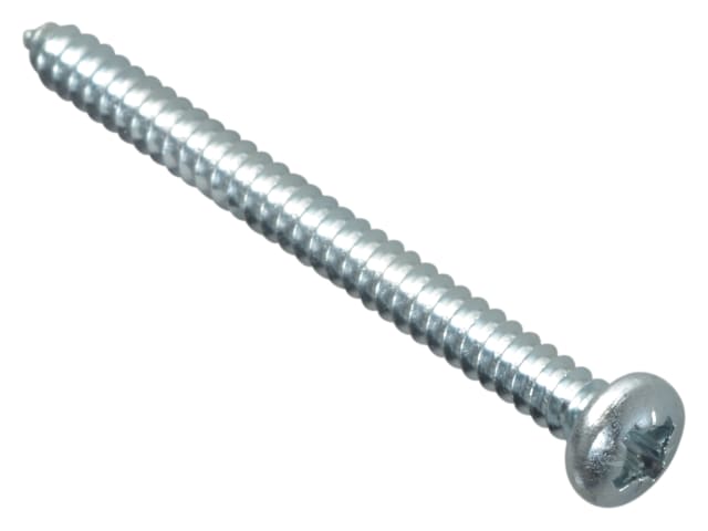 Self-Tapping Screw Pozi Compatible Pan Head ZP 2in x 8 ForgePack 12 FORFPS28Z