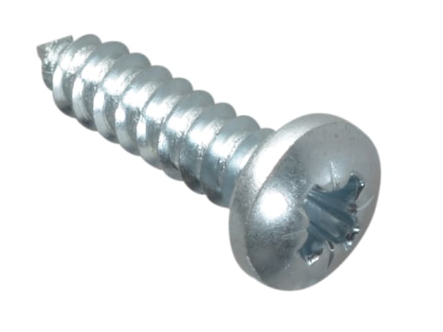 Self-Tapping Screw Pozi Compatible Pan Head ZP 3/4in x 10 ForgePack 20 FORFPS3410Z