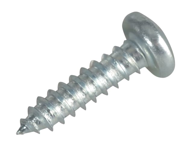 Self-Tapping Screw Pozi Compatible Pan Head ZP 5/8in x 8 ForgePack 35 FORFPS588Z - Image 2