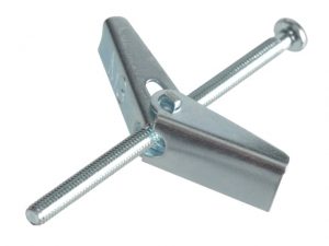 Plasterboard Spring Toggle ZP M3 X 50mm Forge Pack 8 FORFPTOG350